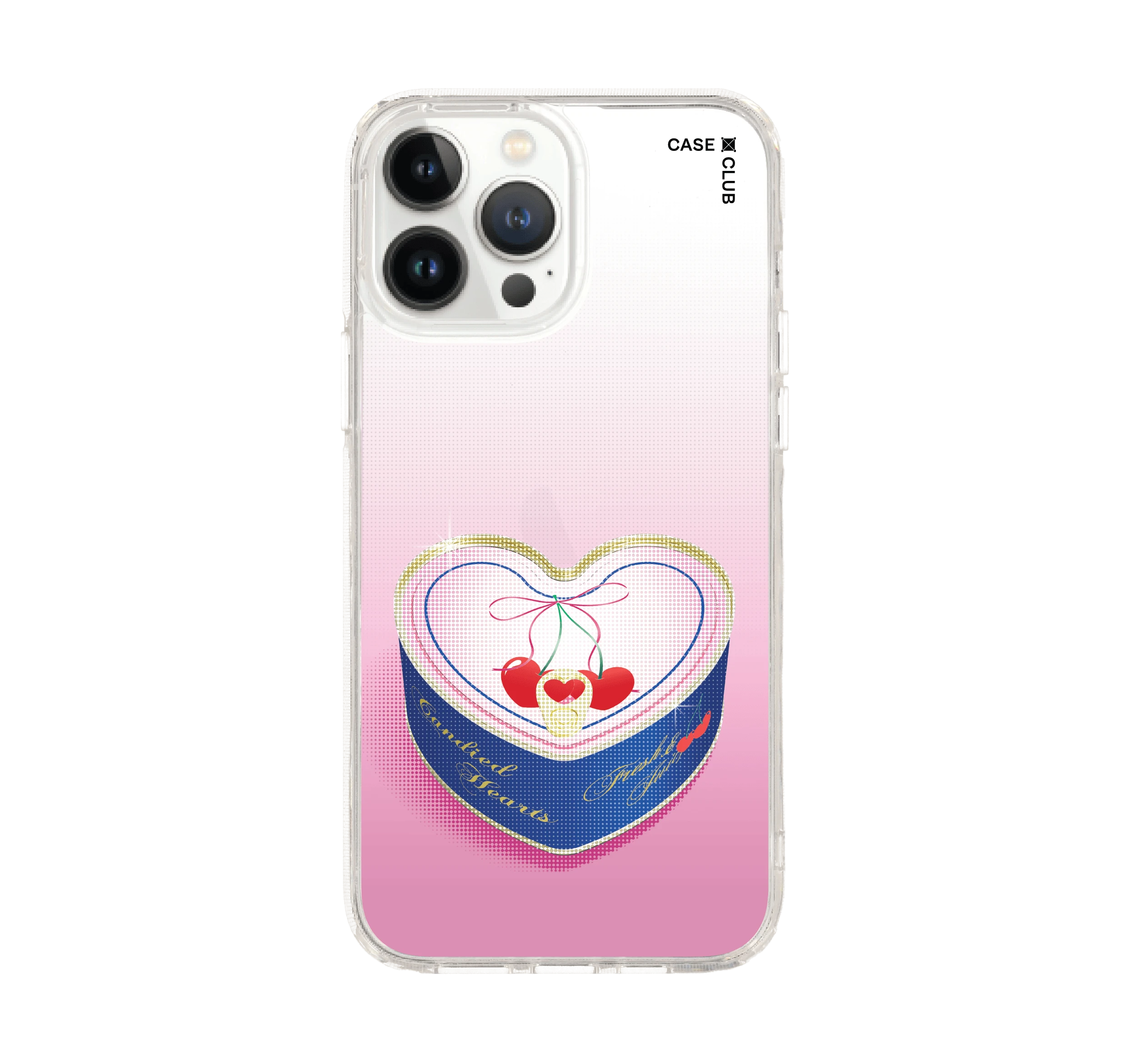 halftone candy heart